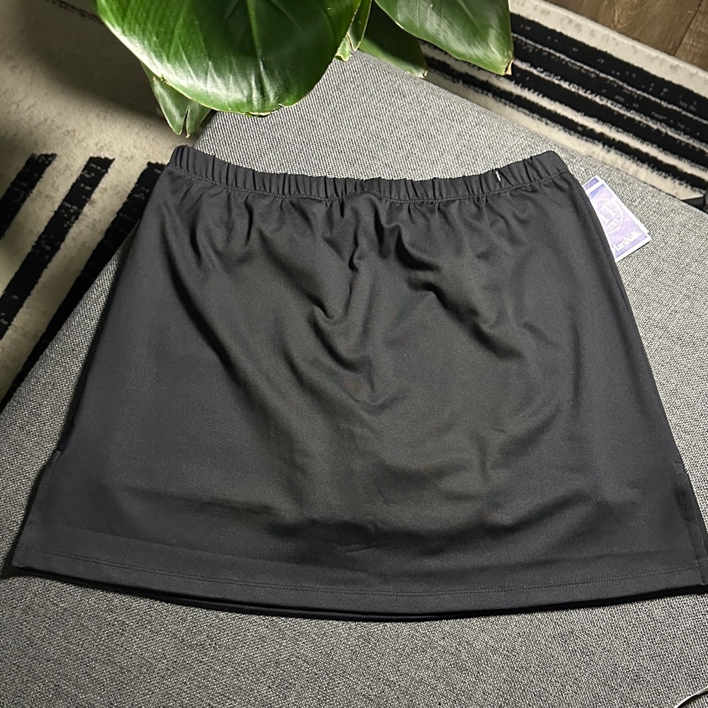 Pebble Beach Black Women's Skort